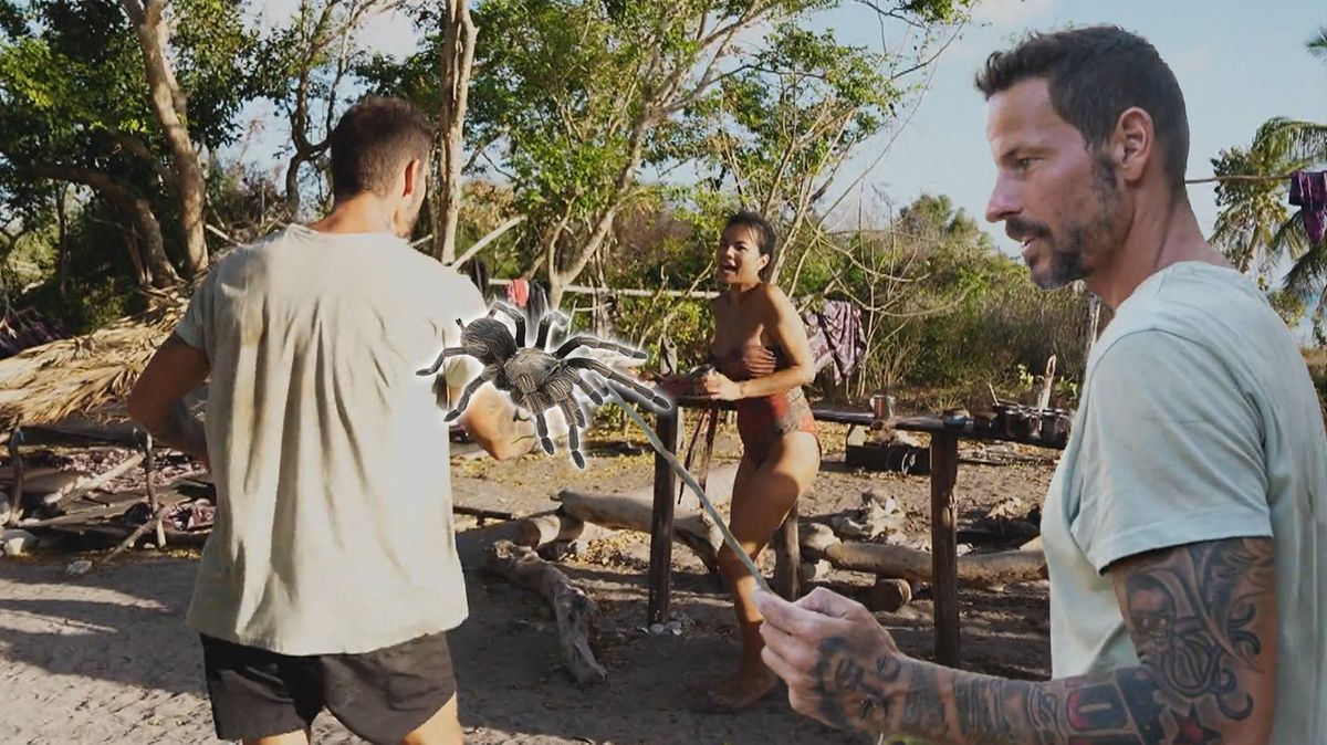 Video jen pro silné povahy: Hráč Survivoru ulovil obří tarantuli. Kvůli nesnesitelnému hladu ji snědl